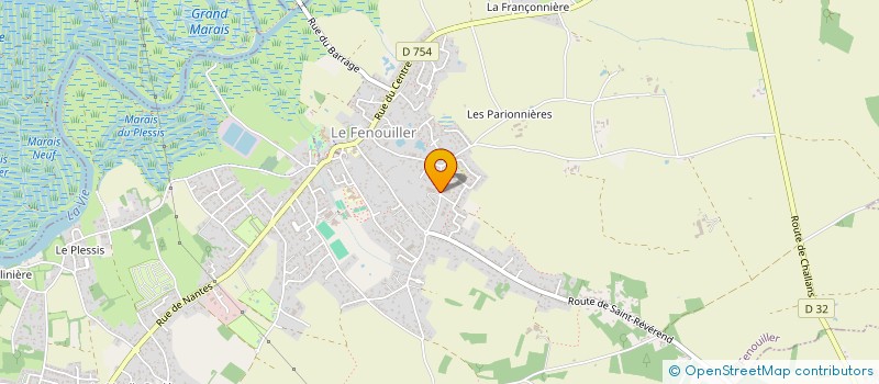 localisation de l'entreprise COUGNAUD FORGE-METALLERIE à LE FENOUILLER