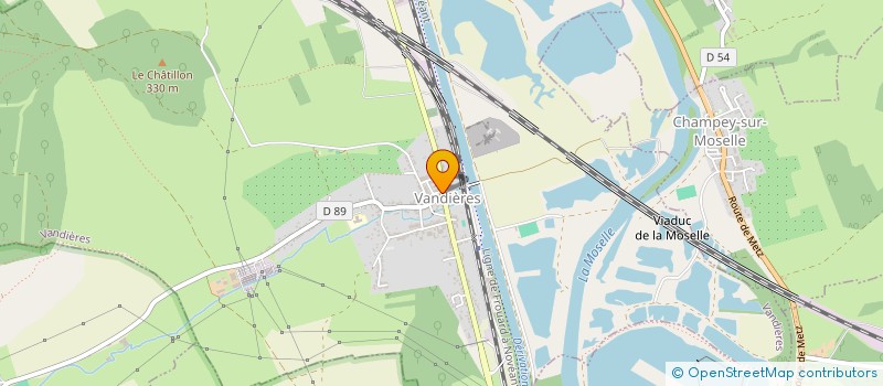 localisation de l'entreprise COUGOUILLE  VANDIERES