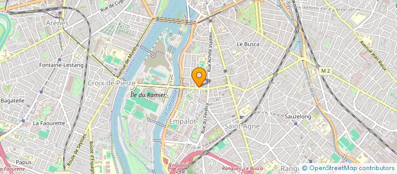 localisation de l'entreprise COUGOURNAC  TOULOUSE