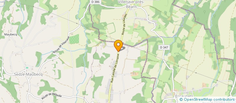 localisation de l'entreprise COUHAILLAT FRANCIS  BEDEILLE