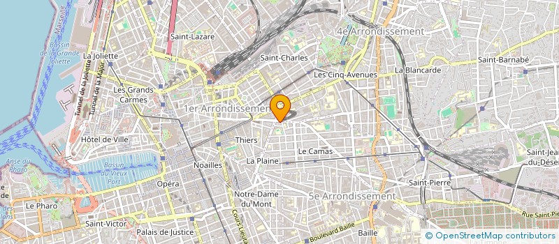 localisation de l'entreprise COUIC PRIXMEURS à MARSEILLE