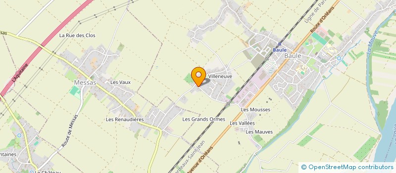 localisation de l'entreprise COUILLON ET GAILLARD à BAULE