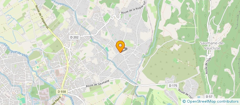 localisation de l'entreprise COUIX EVRARD  L'ISLE-SUR-LA-SORGUE