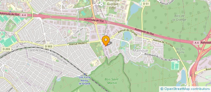 localisation de l'entreprise COUL & CO  EMERAINVILLE