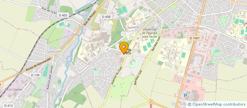 localisation de l'entreprise COUL LIFE  SALOUEL