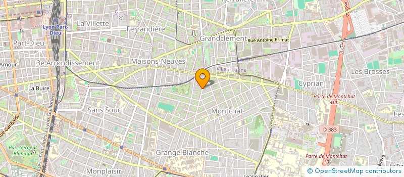 localisation de l'entreprise COUL NB à LYON