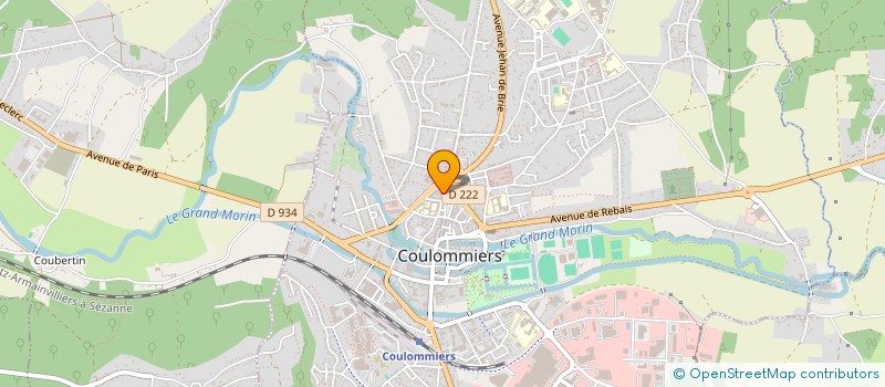 localisation de l'entreprise COUL'SMOKE à COULOMMIERS
