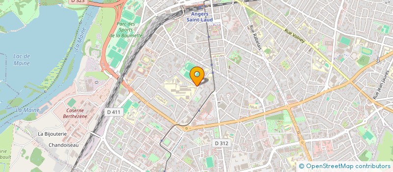 localisation de l'entreprise COULANGE IMMOBILIER à ANGERS