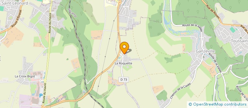 localisation de l'entreprise COULANGE LAIGLE  GANZEVILLE