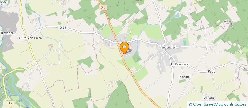 localisation de l'entreprise COULEM  PLERIN