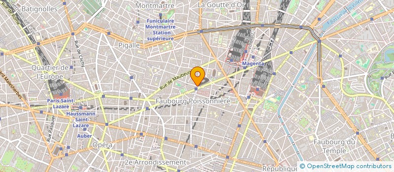 localisation de l'entreprise COULEUR BEAUTE  PARIS