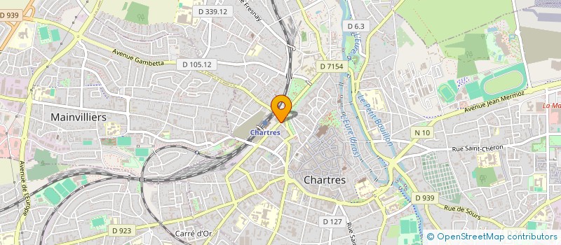 localisation de l'entreprise COULEUR CAFE à CHARTRES