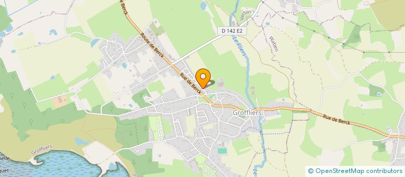 localisation de l'entreprise COULEUR CHAMPALINE  GROFFLIERS