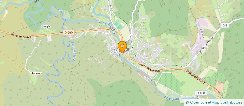 localisation de l'entreprise COULEUR D'ORANGE  SAUVE