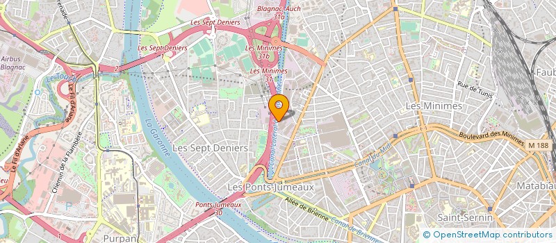 localisation de l'entreprise COULEUR ET FIL A PLOMB à TOULOUSE