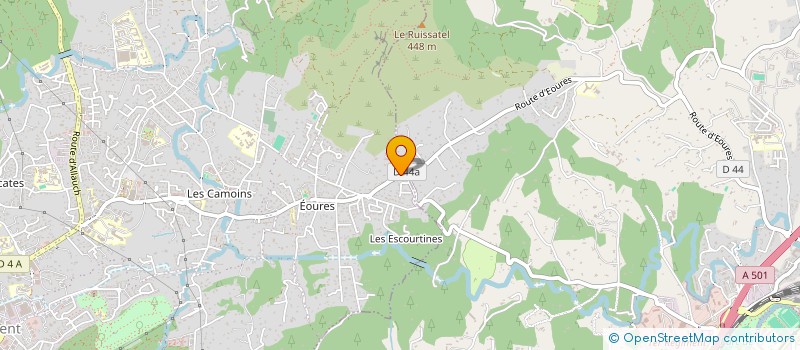 localisation de l'entreprise COULEUR ET JARDIN à MARSEILLE