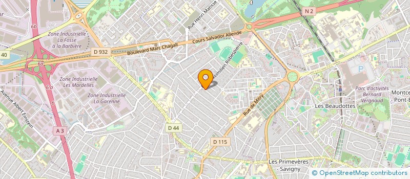 localisation de l'entreprise COULEUR KAFRINE à AULNAY SOUS BOIS