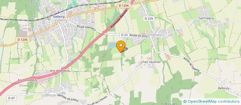 localisation de l'entreprise COULEUR KERALA  CHENEX