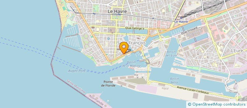 localisation de l'entreprise COULEUR LIBRE à LE HAVRE