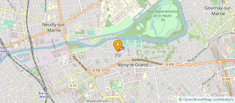 localisation de l'entreprise COULEUR MARINE VIDEO  NOISY-LE-GRAND