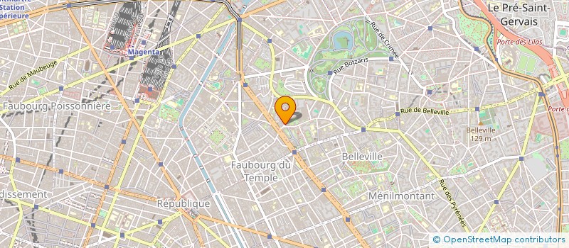 localisation de l'entreprise COULEUR OFFSET QUALITY  PARIS