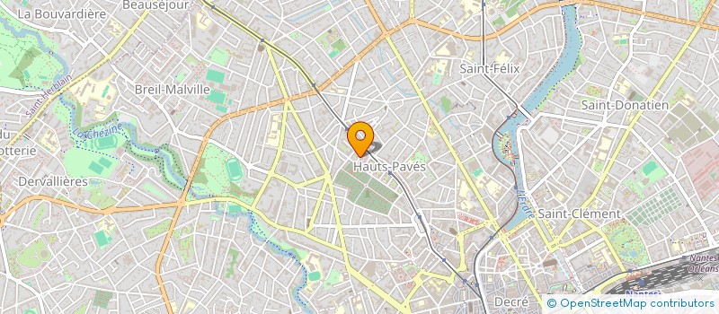 localisation de l'entreprise COULEUR PARTAGE SUD à NANTES