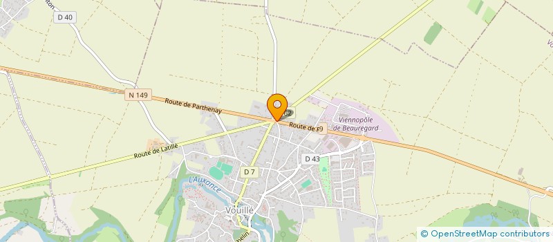 localisation de l'entreprise COULEUR PASSION  AYRON