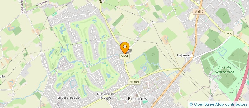 localisation de l'entreprise COULEUR TERRASSE  BONDUES