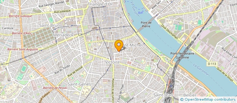 localisation de l'entreprise COULEUR TIBET  BORDEAUX