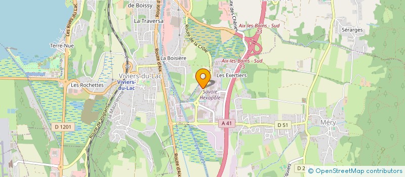 localisation de l'entreprise COULEUR TURQUOISE à MERY