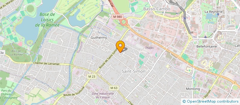 localisation de l'entreprise COULEUR VITESSE ENTERTAINMENT COMPANY  TOULOUSE