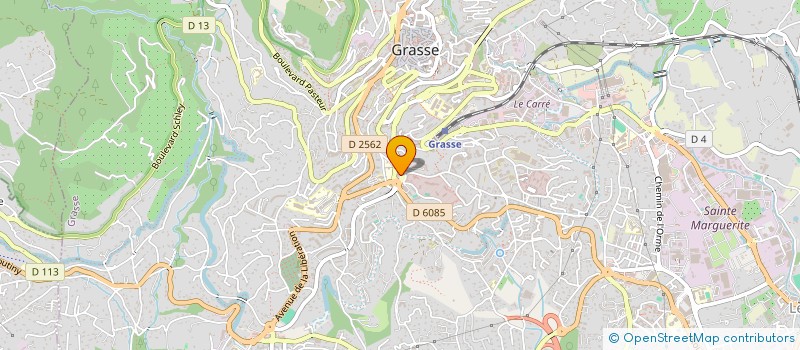 localisation de l'entreprise COULEURS CAFE CREATIONS (CCC) à GRASSE