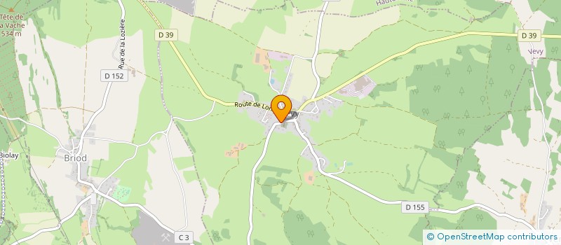 localisation de l'entreprise COULEURS CAILLOUX  VEVY