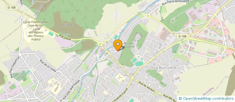 localisation de l'entreprise COULEURS D'AUTOMNE  BRUAY-LA-BUISSIERE