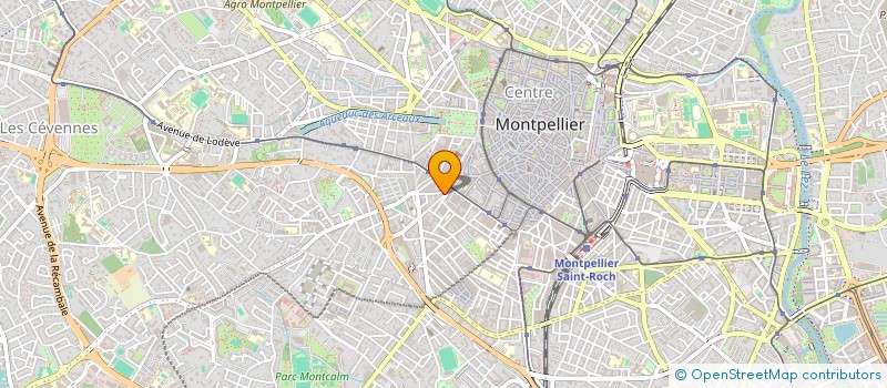 localisation de l'entreprise COULEURS DE L ASIE à MONTPELLIER