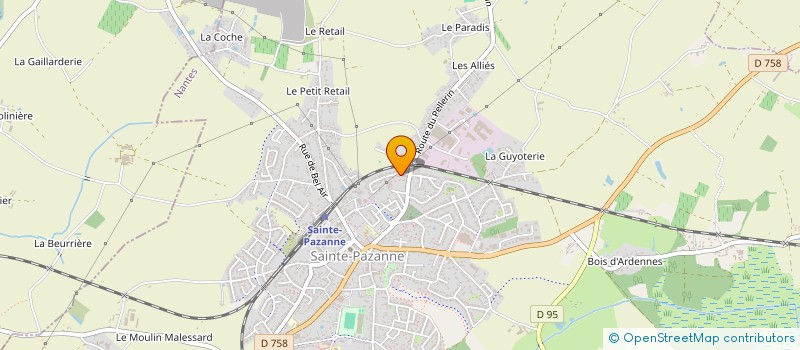 localisation de l'entreprise COULEURS DE RESILIENCE à SAINTE-PAZANNE