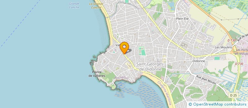 localisation de l'entreprise COULEURS DU CIEL  SAINT-GEORGES-DE-DIDONNE