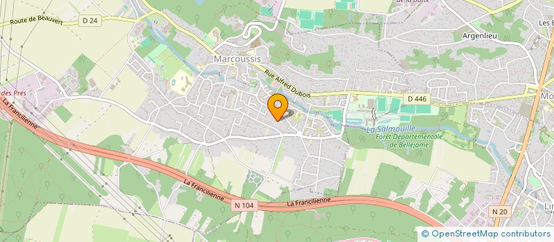 localisation de l'entreprise COULEURS ENERGIE à MARCOUSSIS