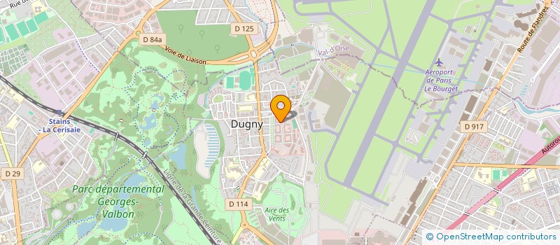 localisation de l'entreprise COULEURS GOURMANDES à DUGNY