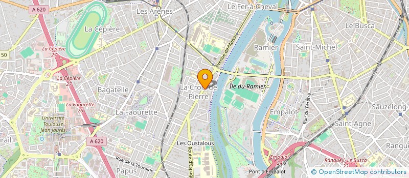 localisation de l'entreprise COULEURS MACARONS à TOULOUSE
