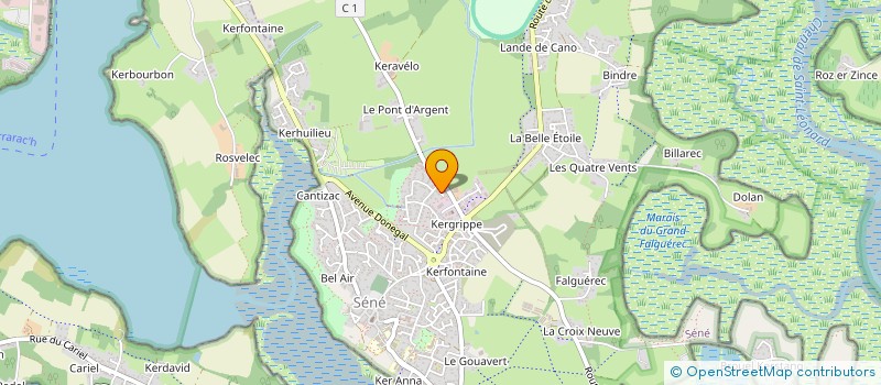 localisation de l'entreprise COULEURS YACHTING  SENE