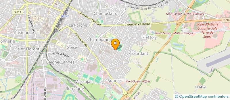 localisation de l'entreprise COULIBALY  NIORT