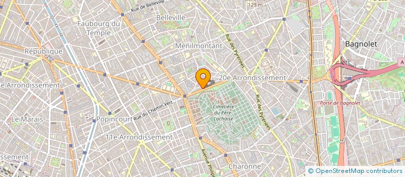 localisation de l'entreprise COULIBALY ETANCHEITE à PARIS