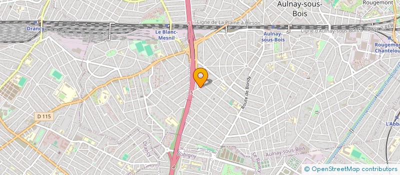 localisation de l'entreprise COULIBALY MAMADOU DOUROU TRANSPORTS à AULNAY-SOUS-BOIS