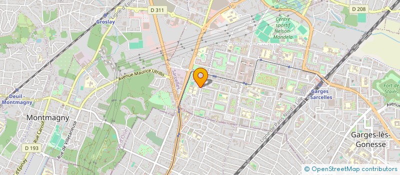 localisation de l'entreprise COULIKANT  SARCELLES