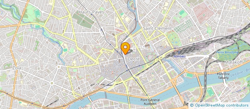 localisation de l'entreprise COULIOU-BOURDEAU à NANTES