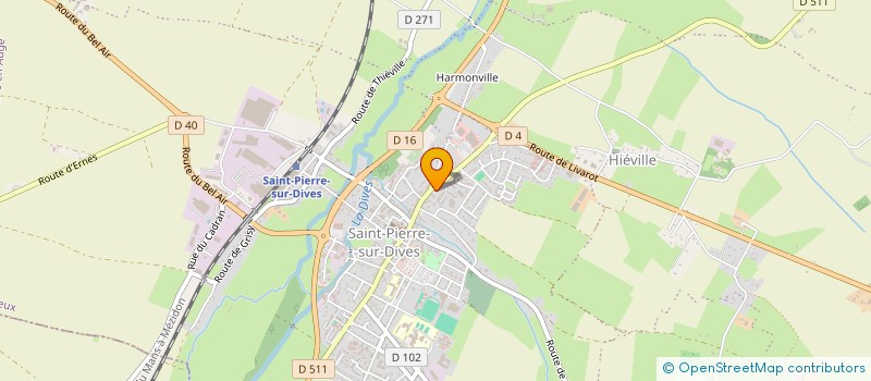 localisation de l'entreprise COULIX SPEA NOTAIRES  SAINT-PIERRE-EN-AUGE