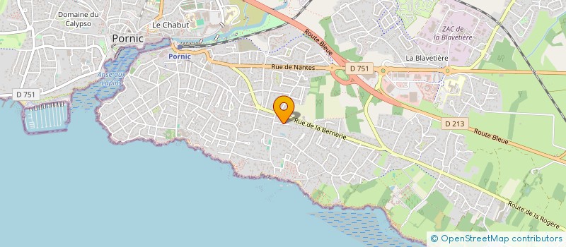 localisation de l'entreprise COULMIERS  PORNIC