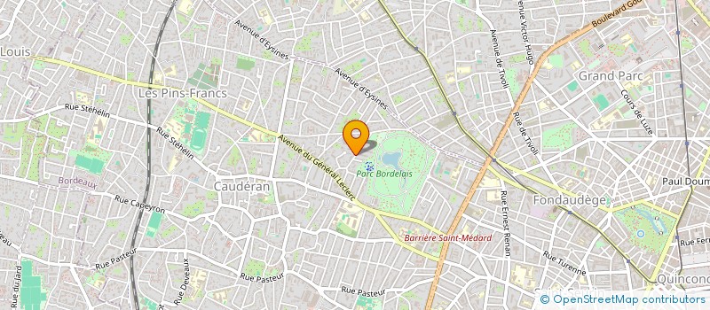 localisation de l'entreprise COULMIERS IMMOBILIER  BORDEAUX