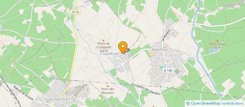 localisation de l'entreprise COULOBRES EVENEMENTS CULTURELS à COULOBRES